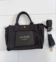 しまむらtal.by yumi 2way ショルダーバッグ　ブラック