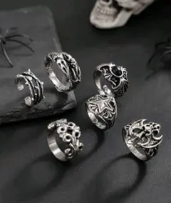 激アツ！リング 指輪 y2k ストリート opium グランジ 海外カジュアル