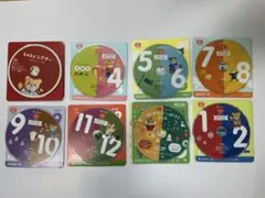 こどもちゃれんじぷち1〜2歳児用DVD 8枚セット 2019年