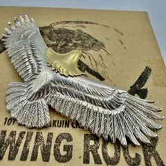 WING ROCK ウイングロック/ 18K 頭金 イーグル Lサイズ ルビー目