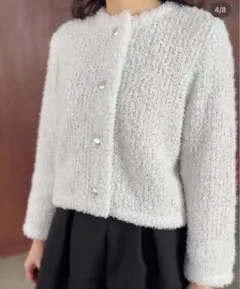 【正規品】TREFLE＋1 スワンカーディガン　ホワイト スワンカーディガン | Cardigan,長袖 | | TREFLE＋1（トレフルプラスワン）