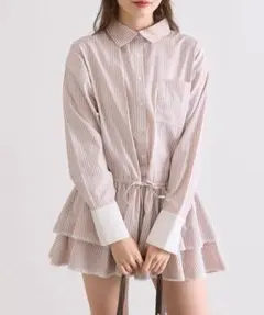 OLIVE des OLIVE チュニックシャツワンピ