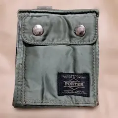 ポーター　タンカー　財布　カーキ