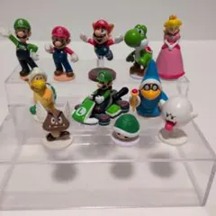 マリオキャラクター フィギュアセット　いろいろセット　レトロ