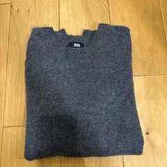 ラムクールネックセーター