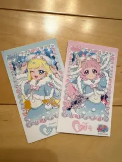 ひみつのアイプリ　みつき ひまり シールカードセット