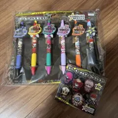 ポケモン　スター団 ボールペン ラバーキーホルダー　ピカピカボックス2026