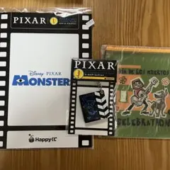 ピクサー　一番くじ　3点セット　PIXAR トイストーリー　モンスターズインク