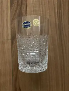 【BOHEMIA Crystal】ボヘミアクリスタル　グラス 2脚 新品 未使用