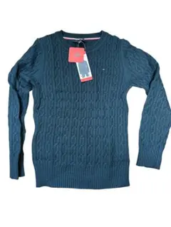 Tommy Hilfiger ネイビー 長袖ニットセーター M