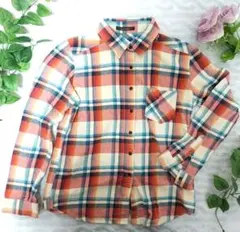 【CIAO PANIC】 トップス/長袖シャツ/チェック柄/レディース/Mサイズ