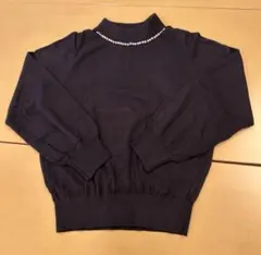 earth music&ecology ブラック　ニット M