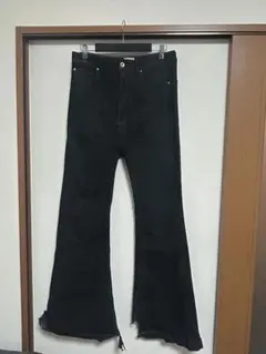 00s LAGUST グリッター コーティングフレアデニムパンツ 00s LAGUST グリッター コーティングフレアデニムパンツ - メルカリ