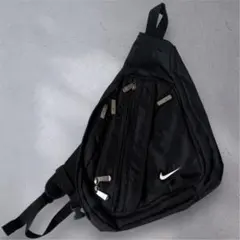 90s NIKE one shoulder bag y2k Black old