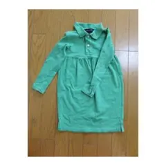 ラルフローレン☆4T(96~100cm)☆緑の長袖ワンピース