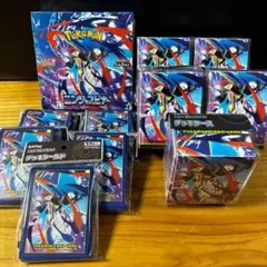 【新品】ポケカ ニンジャスピナー シュリンク付＋メガゲッコウガ サプライセット④