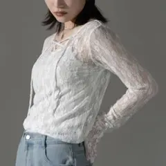 レーストップス長袖　XL【ZOZOTOWN限定アイテム】