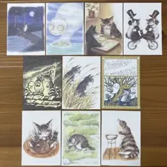 わちふぃーるど　ダヤンポストカード10枚（9）