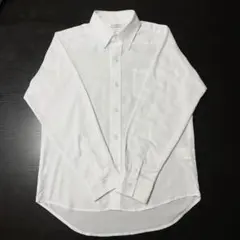 長袖シャツ 150 ホワイト 白シャツ