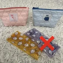 新品　ちいかわ　ポーチ　３点セット