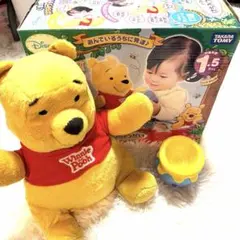 可動品 ディズニー くまのプーさん はちみつちょうだい タカラトミー ぬいぐるみ