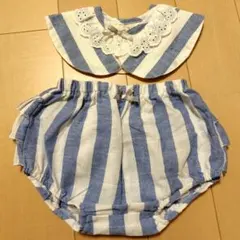 【ベビー】スタイ/ブルマセット