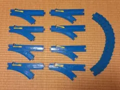 プラレール　ターンアウトレール・まがレール