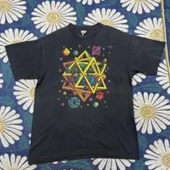 90s MC Escher Color MC エッシャー 総柄 アートTシャツ