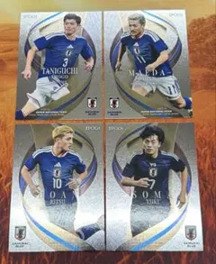 576 epoch サッカー日本代表 谷口 / 前田 / 堂安 相馬 パラレル