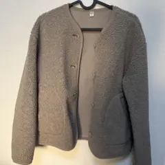 UNIQLO ベージュ フリースジャケット M