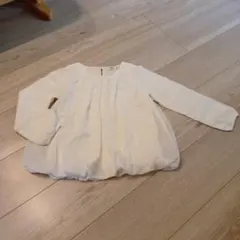 MPS ホワイト チェック柄 チュニック 120