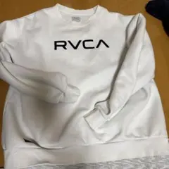 RVCA クルーネック スウェット ホワイトのサムネイル