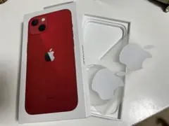 iPhone13 赤　箱のみ
