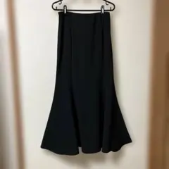 GU カットソー フレアー マーメイド スカート ロング ブラック Ｍ 美品