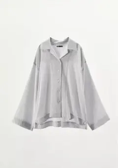 ZARA オーバーサイズ　シャツ