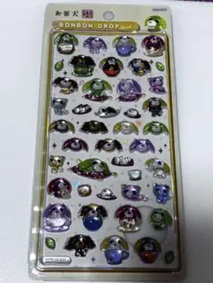 お茶犬 ボンボンドロップシールのサムネイル