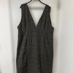 新品タグ付き　ぽっちゃりアラサーhina チェック柄ジャンパースカート　4L