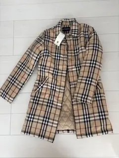 【未使用級•シルク100% ✨】バーバリーロンドン ステンカラーコート 9 未使用級•シルク100% ✨】バーバリーロンドン ステンカラー