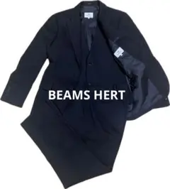 BEAMS HERTスーツ セットアップ 3ピース ダークネイビー