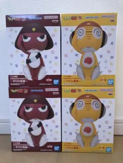 ケロロ軍曹 フィギュア おおきなSOFVIMATES クルル曹長 ギロロ伍長