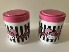 PEACH JOHN ハローキティ ガラス小物入れ 2個セット