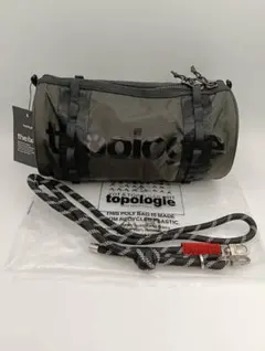 Topologie トポロジー ショルダーバッグバレル バッグ スモール 黒