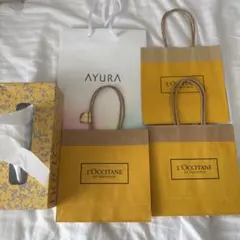 ロクシタン　アユーラ　紙袋