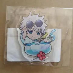 呪術廻戦 懐玉・玉折 まるくじ ちゃぽんっ！ 五条悟 アクリルキーホルダー