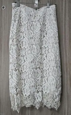 グリーンレーベルリラクシング　レースタイトスカート