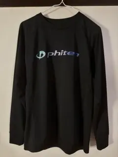 phiten 黒 ラメロンT スポーツウェア