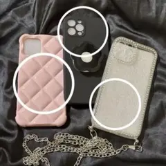 iPhone12pro スマホケース　3点セット