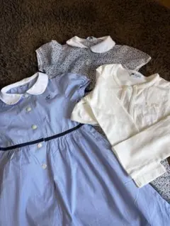 【FIVE TO TWENTY 】半袖　ワンピースセット　小学校　お受験　120