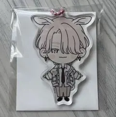 ピンクハートジャム展 マキ アクリルキーリング