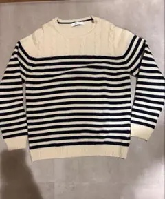 INHERIT ボーダーニット・セーター